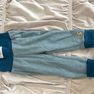 Striped Blue Baby Pants